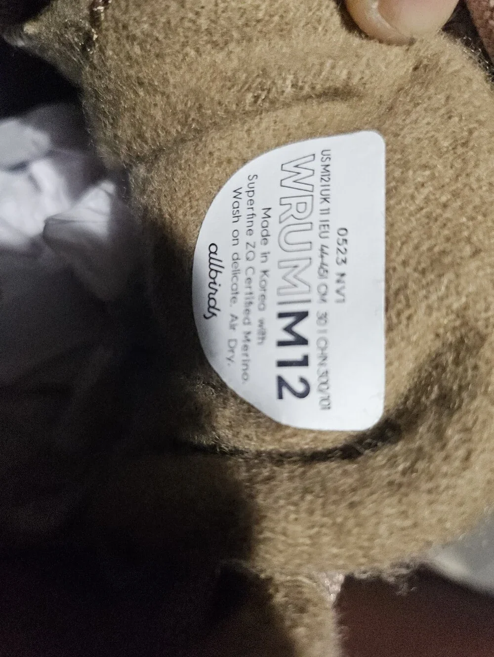 allbirds Men's Wool Runner-up Sneakers in Taupe